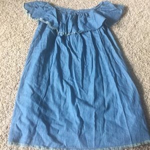 Adorable jean dress like NEW size Med